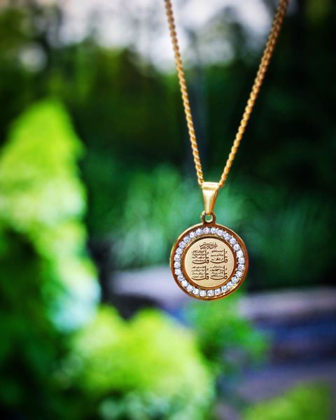 AYATUL KURSI CRYSTAL NECKLACE