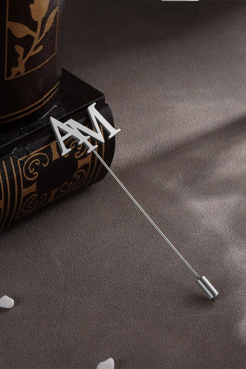 Unique Custom Initial Lapel Pin