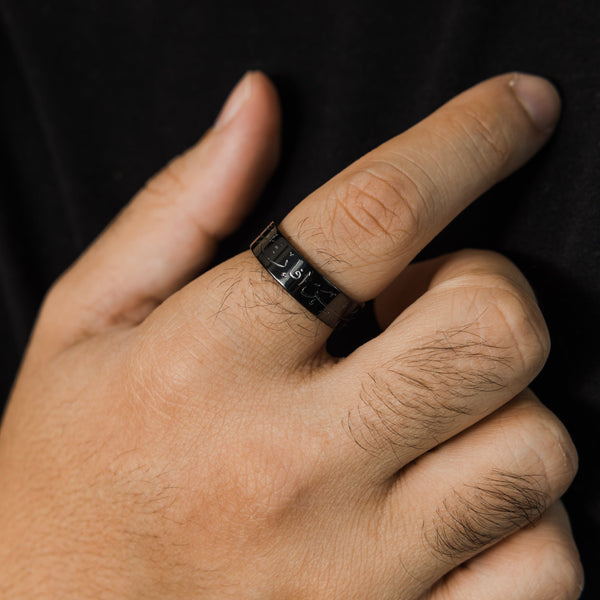 'Verily, with Hardship Comes Ease' Ring