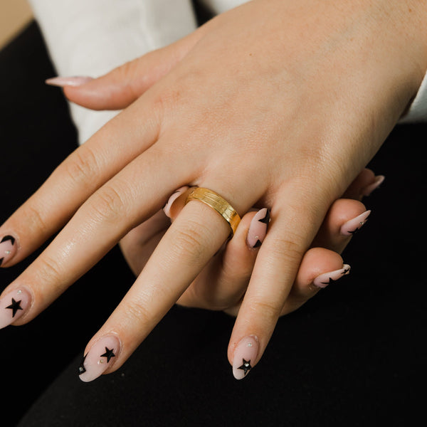 'Verily, with Hardship Comes Ease' Ring