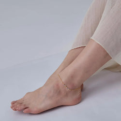 Ocean Wave Anklet