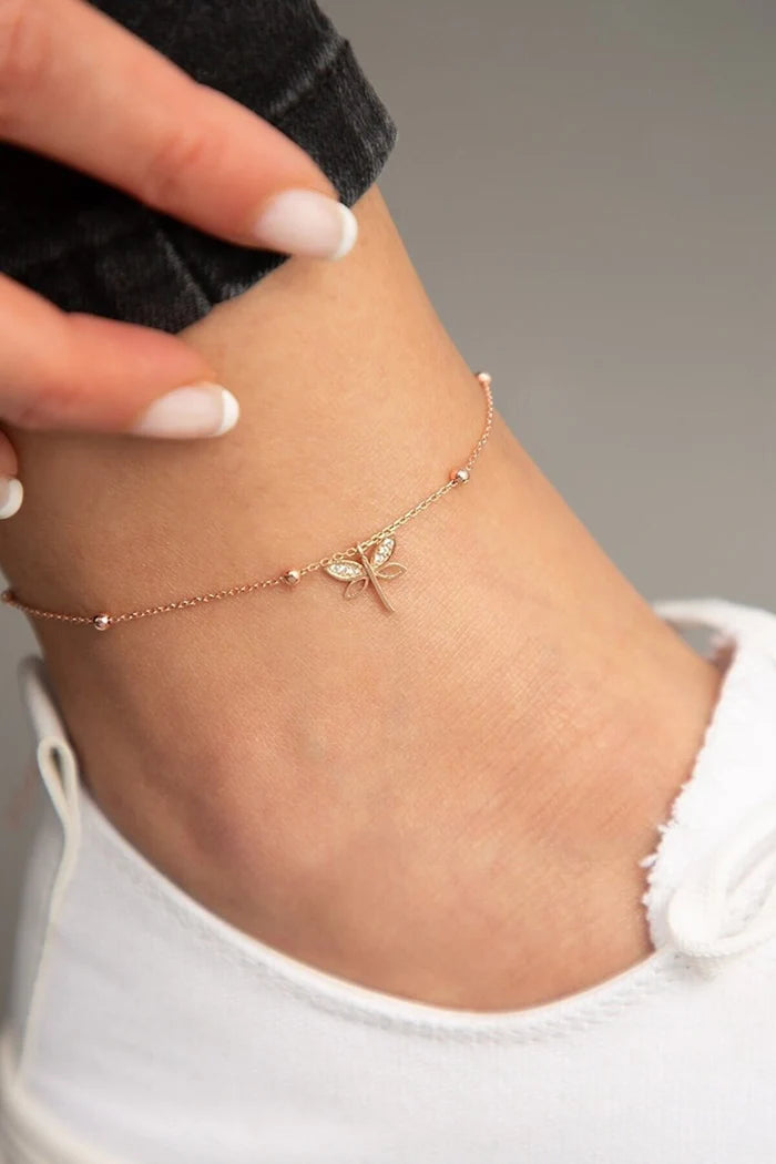 Dragonfly Anklet