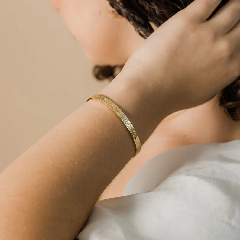 'Verily, with Hardship Comes Ease' Cuff